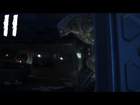 Alien Isolation Walkthrough Gameplay Part 11 - The Outbreak (PS3)