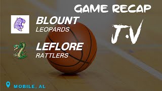 LEFLORE VS BLOUNT JV GAME 1