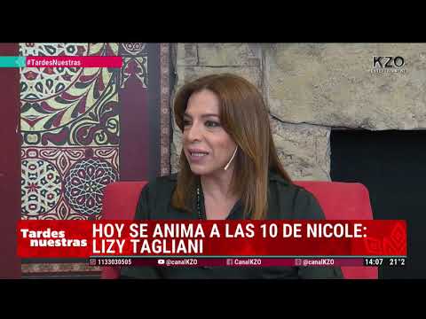 "Los animales y los niños me ponen triste" Lizy Tagliani con Nicole