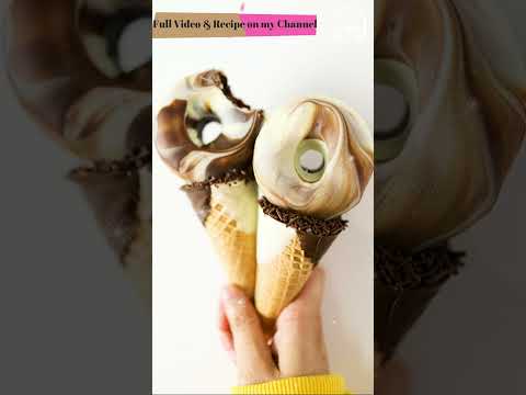 Donut Cones l NekoBentoDiary #shorts