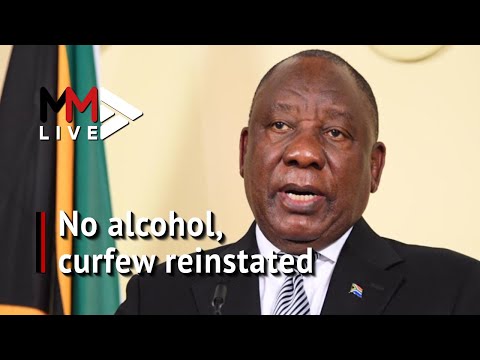 Curfew reinstated, no alcohol Ramaphosa imposes new level 3 rules