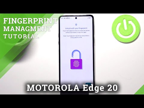How to Add Fingerprint on MOTOROLA Edge 20 – Set Screen Lock