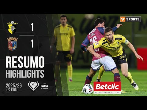Resumo: Fafe 1-1 Torreense (Taça de Portugal 25/26)