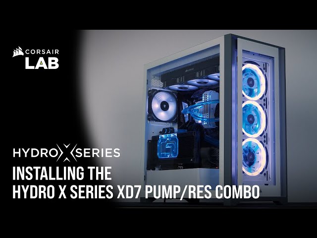 Vídeo relacionado con Corsair Hydro X Series, Válvula de Bola, Talla única, Cromo