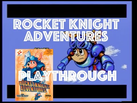 Rocket Knight Adventures - Sega Genesis Playthrough (Normal)