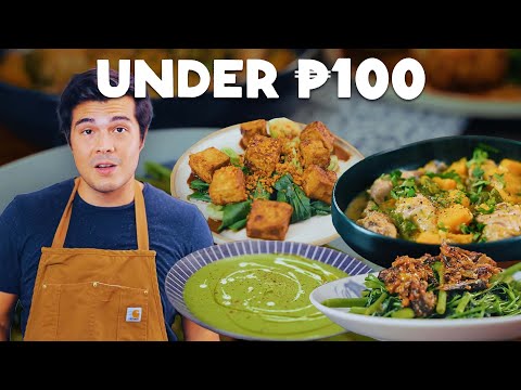 Healthy Meals Under ₱100 (2 Dollar Dishes) By Erwan