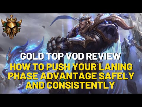 How To Translate Winning Your Lane Into Winning The Game (Gold Top VOD Review)