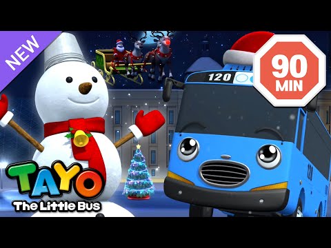 Compilación de historias navideñas | Dibujos animados para niños | Tayo El Pequeño Autobús