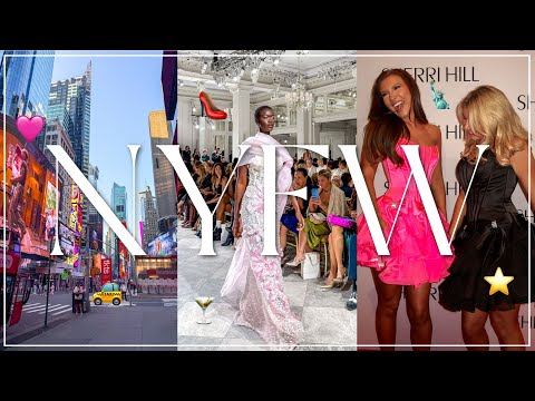 NEW YORK FASHION WEEK VLOG👠🌟 | Runway Shows, Events, Outfits, + Giveaway! | Lauren Norris