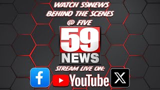 #LIVE: 59News Behind The Scenes @ 5 PM w/ Kaleigh Fourie, Rivers Upchurch, and Joe Fitzwater!