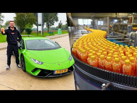 MET DE LAMBO NAAR DUITSLAND! FOCUS DRINK FABRIEK BEZOEKEN!