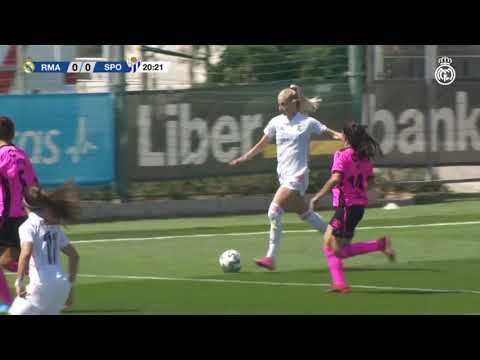 HIGHLIGHTS | Real Madrid Femenino - Sporting Club de Huelva | Primera Iberdrola | Jornada 28