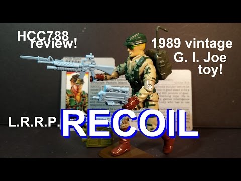 HCC788 - 1989 RECOIL - L. R. R. P. - vintage G. I. Joe toy review! HD S02E43