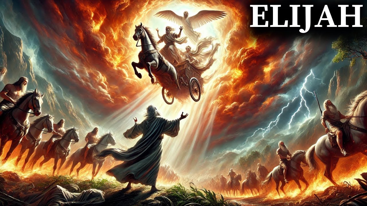 He Was Carried To Heaven By A Chariot Of Fire - (BIBLE STORIES)