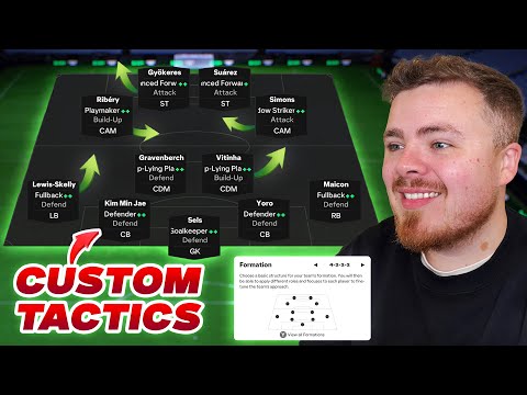 These META 4222 CUSTOM TACTICS made FC 25 FUN!! 🤩
