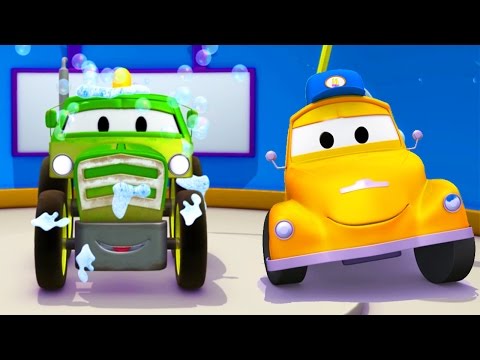 Le lavage AUTO de TOM la DEPANNEUSE et BEN le TRACTEUR | Dessins ANIMES pour les ENFANTS