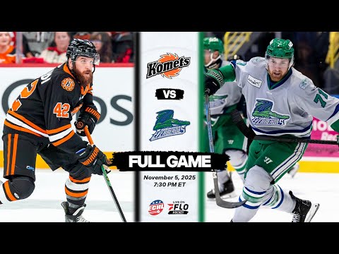ECHL Free Live Stream - Fort Wayne Komets vs Florida Everblades | FloHockey