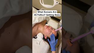 What Koreans are ACTUALLY getting done to be snatched ✨ #korean #beauty #spa