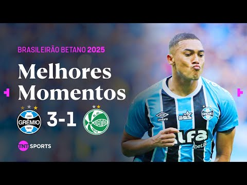 HAT-TRICK DO CARLOS VINÍCIUS! GRÊMIO 3X1 JUVENTUDE - MELHORES MOMENTOS | BRASILEIRÃO BETANO