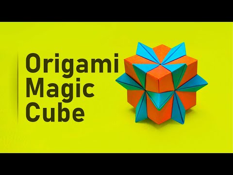 Origami Transformation Magic Cube Easy