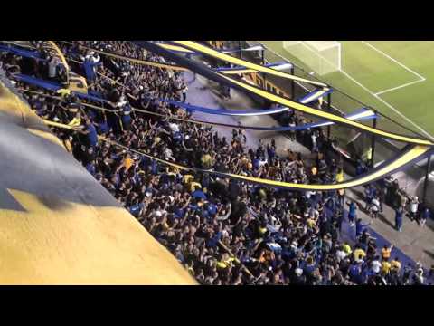 "Boca Bolivar Lib16 / Quiero la Libertadores" Barra: La 12 &bull; Club: Boca Juniors