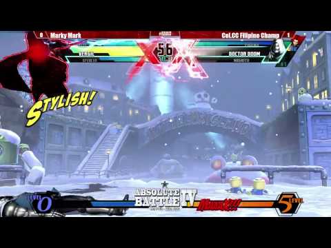 Marky Mark vs Col. Filipino Champ - Absolute Battle UMVC3 Pool Play