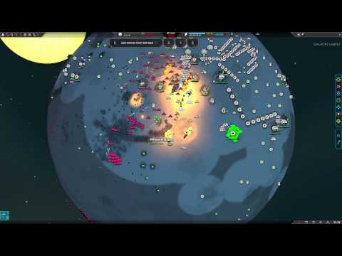 Planetary Annihilation Gamma : 8 Player Free For All - Milk and Roflness