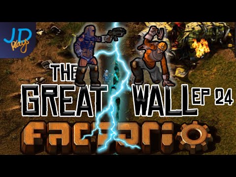 Trains work PERFECTLY! ⚙️ FACTORIO: THE GREAT WALL EP24 with @SoellessGaming