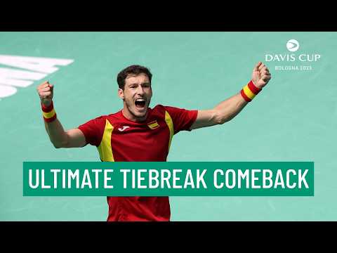 Is this the best tiebreak comeback EVER!?! 🤯 | IN FULL | Spain v Germany | 2025 Davis Cup Final 8