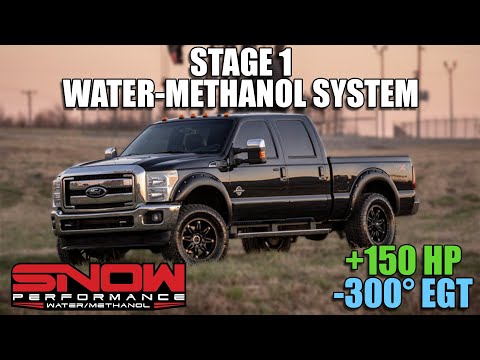 Better Towing! More Horsepower! Colder EGTs! Snow Performance Diesel Water Methanol Injection System