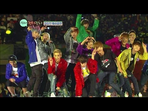 【TVPP】TEEN TOP - Exciting Performance with 100PERCENT, 백퍼센트와 신나는 축하공연! @ Strong Idol