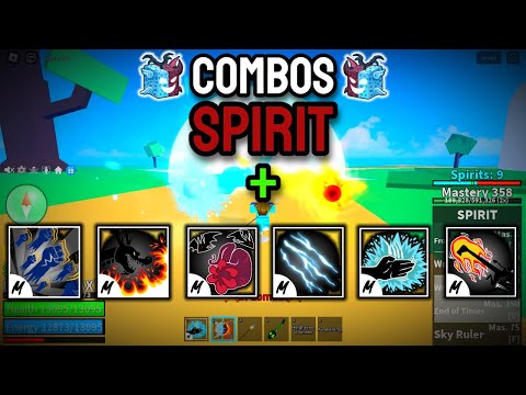 LOS COMBOS CON ESPIRITU MAS INSANOS 🥵 - Blox Fruits (2024)