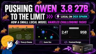 ภาพปก: Pushing Qwen3.8-27B to the Limit: How a Small Local LLM Handles Challenging Tasks