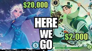 Disney Lorcana Market Is EXPLODING Again 🚀 Massive Sales Just Dropped…