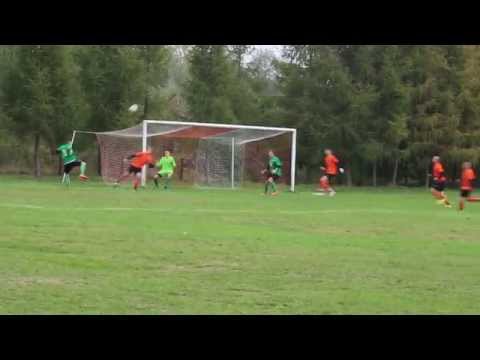 Koniczynka Ocice - Kolejarz Knapy (Gol K. Barnaś na 1:0) 18.10.2015r.