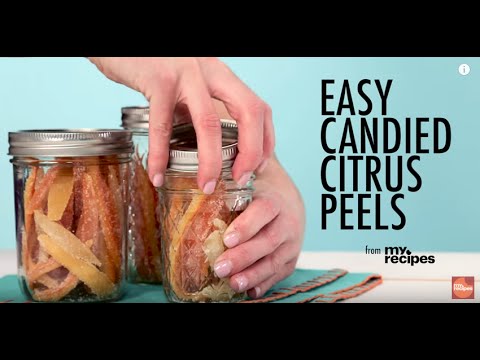 How to Make Candied Citrus Peels | MyRecipes