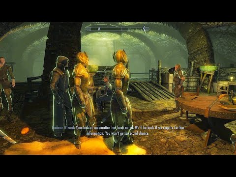 Hidden Scene Thalmor agents asking about me in Ragged Flagon. Skyrim Anniversary Edition