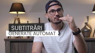 Subtitrari in limba romana generate automat
