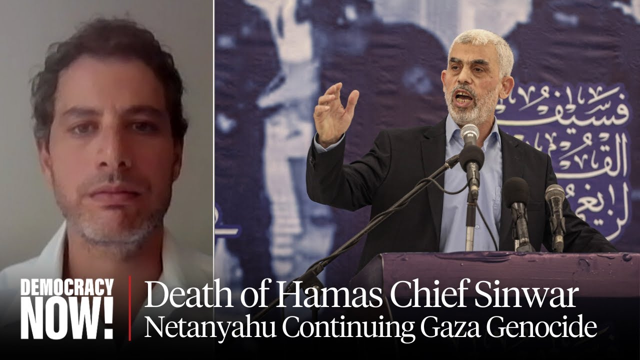 Tareq Baconi on Hamas Chief Sinwar's Death & Why Killing Palestinian Leaders Won't Pacify Resistance