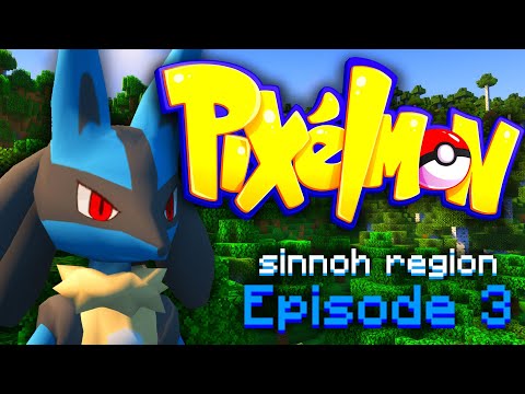 EVOLVING RIOLU (Pixelmon Sinnoh Region) Ep. 3