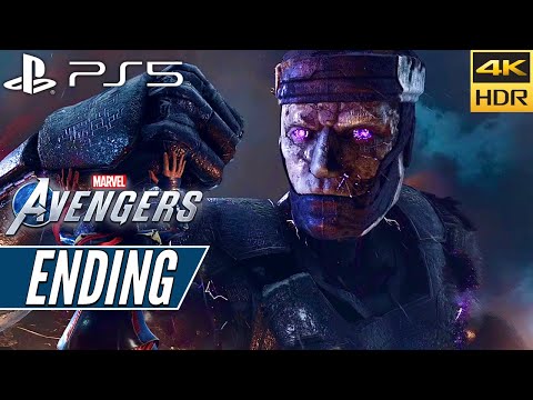 MARVEL’S AVENGERS (PS5) Walkthrough Gameplay PART 10 ENDING [4K 60FPS HDR] - No Commentary