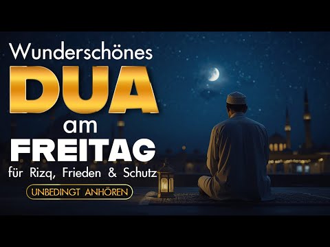 Wunderschönes Dua am Freitag ☀️ für Rizq, Frieden & Schutz | Bittgebet für Versorgung und Segen