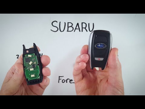 Subaru Forester Key Fob Battery Replacement (2016 - 2025)