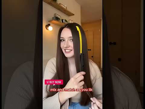 Shortened: Festive Hair Chalk Combs