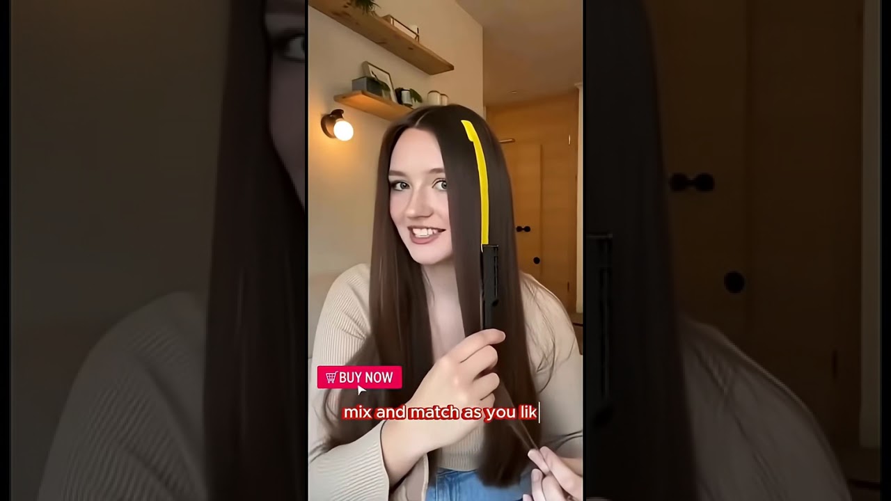 Shortened: Festive Hair Chalk Combs