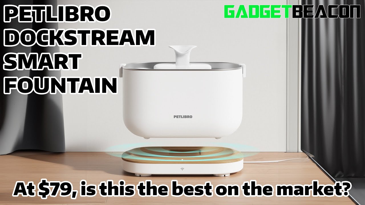 PETLIBRO Dockstream Smart Fountain - The best multi cat water fountain on the market