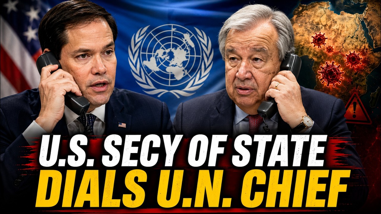Video thumbnail for US State Secy & António Guterres Discuss Trump's Vision Of A Leaner UN | N18G | CNBC TV18