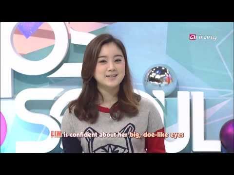 Lim thinks her eyes can insure to fans @ Pops In Seoul Ep2654