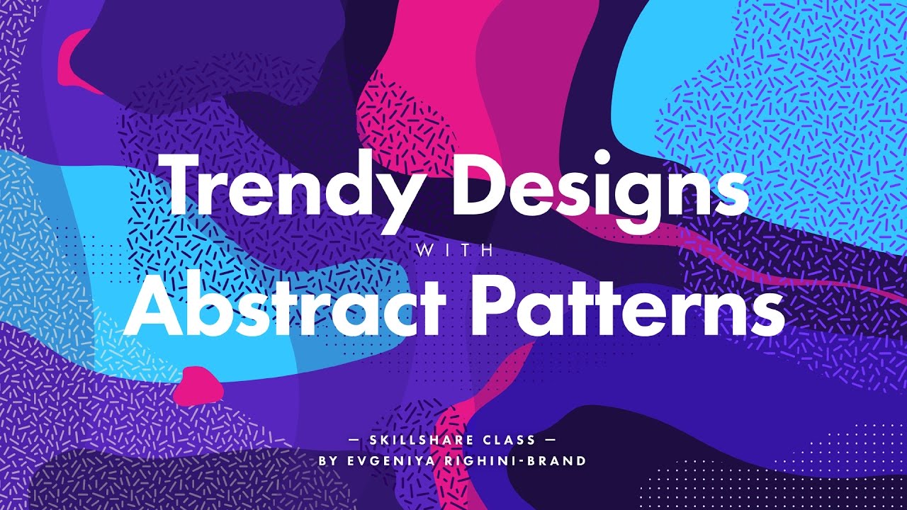 Creating Trendy Designs with Abstract Patterns in Adobe Illustrator – Promo