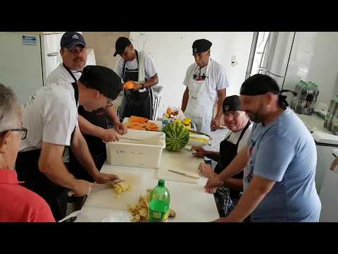 1º Almoço na Esperança e Vida promovido pela Turma da Paz